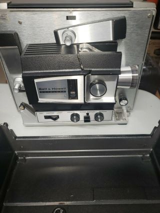 Vintage Bell & Howell Autoload 8 Reel Projector 483a