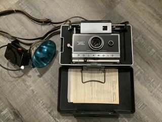 Vintage Polaroid 250 Land Camera With Case And Accessories Very / Vgc