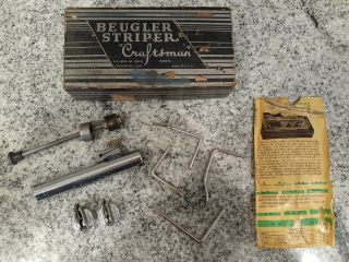 Vintage Beugler Pin Striper Craftsman Model Vondutch Rat Fink Rat Rod