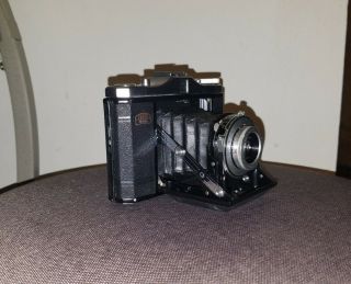 Vintage Zeiss Ikon Nettar Folding Camera 1:6.  3 75mm Lens 2