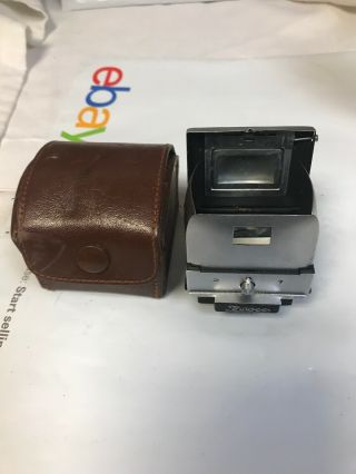 Vintage Ihagee Dresden Camera Waist Level Viewfinder Case Exakta Varex W/ Case