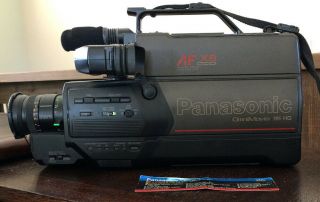 Vintage Panasonic Af X8 Omni Movie Hq Vhs Camcorder And