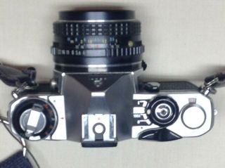 Asahi Pentax ME 35MM Camera with 50MM Lense Incl.  Strap 3