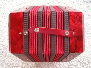 Vintage Concertina Made In Italy " As Found " Parts
