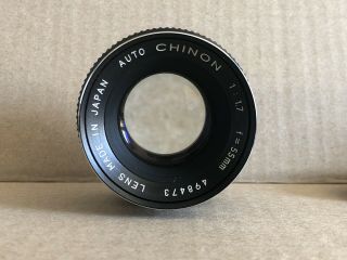 Auto Chinon 55mm f/1.  7 M42 Pentax Screw Mount Lens (as - is) 2