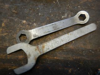 Vintage Porter Cable Circular Saw Wrenches Blade Flange And Bolt