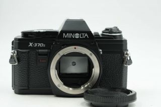 Minolta X - 370s Slr Film Camera Body X370s   464