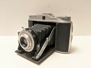 Agfa Isolette I Folding Camera Agnar 1:4.  5/85mm Lens 1950s Vario