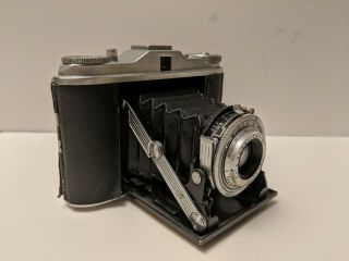 AGFA ISOLETTE I Folding Camera Agnar 1:4.  5/85mm Lens 1950s VARIO 2