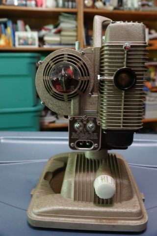 Vintage Revere Model 85 8mm Film Projector w/ Case & Cord 3