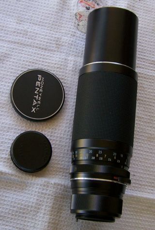 Asahi Takmar Zoom 1:4 - 5/85 210 Multi Coated Pentax Lens & Case