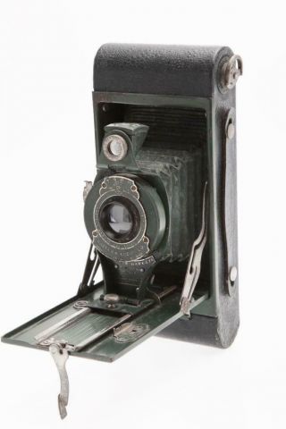 Kodak Green Rainbow Hawkeye No.  2a Model B Folding Camera
