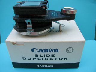 Vintage Canon 55 Slide Duplicator - Made In Japan