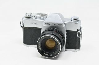 Mamiya Sekor 500 Dtl Camera With 50mm 1:2 Lens (b3)
