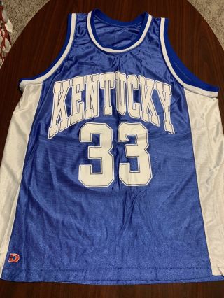 Vintage 90’s Kentucky Wildcats Ron Mercer Single Stitch Mens Basketball Jersey L