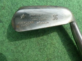 Playable Vintage Hickory Flanged Gibson Mashie Sw D1 Old Golf Memorabilia