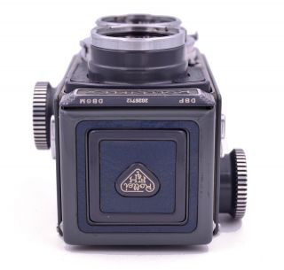 Rolleiflex 4x4 Gray Baby Replacement Cover - Leather 3