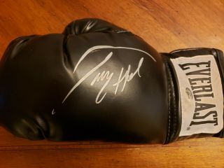 Larry Holmes Autographed Boxing Glove - Schwartz