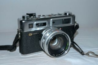 Yashica Electro 35 Gsn,  35mm Rangefinder Film Camera,  Lenses,  Flash
