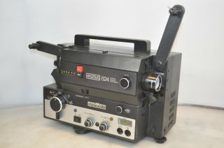 EUMIG 824 SOUND projector 8mm/super 8mm film playback/ record - No bulb & untest 2