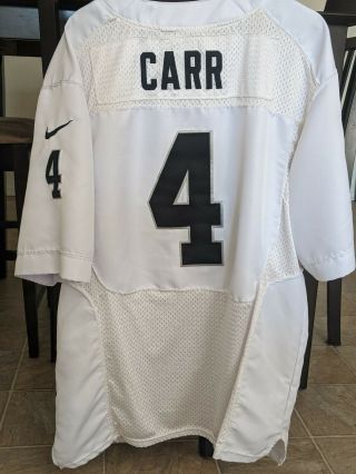 Oakland Raiders Derek Carr 4 Nike Nfl Jersey Men 