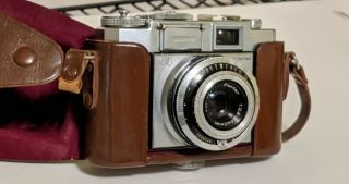 Zeiss Ikon Contina Ii 35mm Camera & Cool Instruction Booklet,  German Made