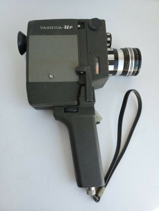 Vintage Yashica Up 8mm Movie Camera W/ Zoom Lens Yashinon