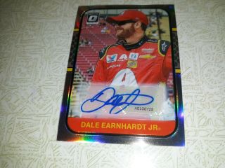 Dale Earnhardt Jr Autographed 2020 Donruss Optic Signatures 39/99 Card 89