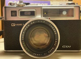 ⚡ Yashica Electro 35 Gsn ⚡ - 45mm 1:1.  7 Japanese Yashinon Dx Lens - User Camera