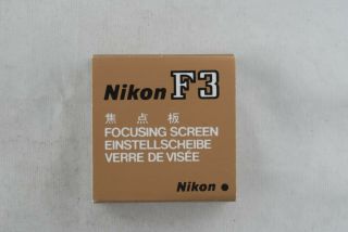 Nikon F3,  F3hp Camera Focusing Screen E
