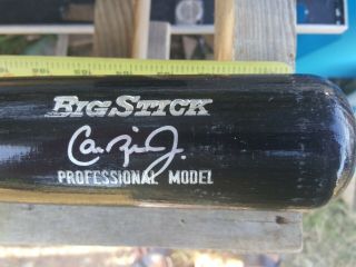 Cal Ripken Jr.  Big Stick Rawlings Professional Baseball Bat Signed Nr