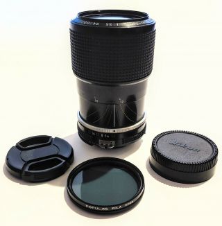 5,  Nikon Nikkor 43 - 86mm F/3.  5 Ai Lens (2nd Version) With Lens Caps & Polarizer