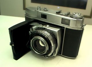 Kodak Retina Iic Rangefinder Film Camera W/ Schneider Xenon 50mm F2.  8