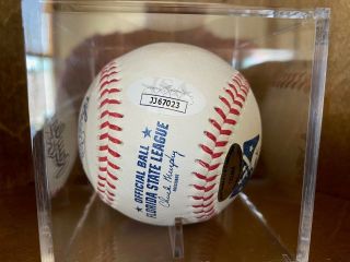 Mets Hall of Famer Gary Carter Signed Baseball with HOF 03 - JSA Authenticated 2