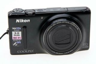 Nikon Coolpix S9500 Wi - Fi Digital Camera With 22x Zoom And Gps