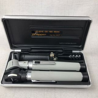 Propper Plus Ophthalmoscope & Otoscope Diagnostic Set With Case Vintage - Work 2