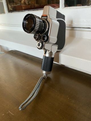 Vintage Carena Zoomex 8mm Film Camera W/ Variogon 1:1.  8/9 - 30 Lens