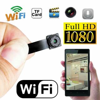 Wi - Fi Mini Hidden Spy Camera Wireless Hd 1080p Digital Video Cam Usa