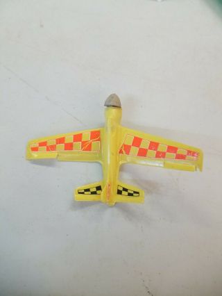 1) Vintage Mattel Hot Wheels Redline Sky Show Yellow Plane Airplane Jet