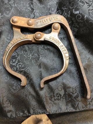 Vintage Model A,  T Ford Motorcycle Tire Bead Spreader Clamp ?? Soo Tool Co.