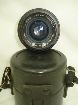 M42 Pentax Screw Mount Lens Nm Fujinon - Z 1:3.  5 - 4.  5 F=43 - 75mm C4