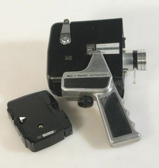 Bell And Howell 8 Camera,  Art Deco W/ Hand Grip