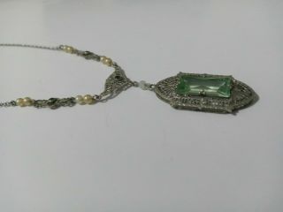 Vintage 1920s Art Deco Necklace 16 