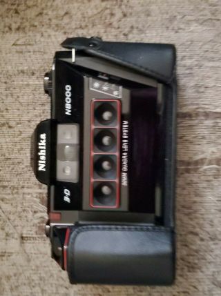 NISHIKA N8000 35mm 3D Camera W/leather case 2