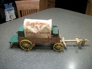 Vintage Ideal Roy Rogers Chuck Wagon