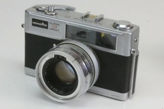 Vintage Minolta Hi - Matic 11 3 Circuit,  Rokkor - Pf 1:1.  7,  45mm Lens.