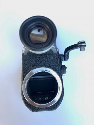 Leica Leitz Visoflex 2 M Mount With Standard 90 Degree Finder Great