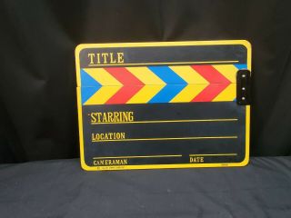 Vintage Movie Directors Clap Board,  " Our Own Imports " Japan