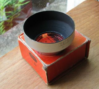 32mm push fit cenei lens hood slip on shade & box 2