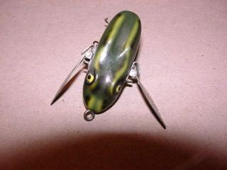 Unknown - Creeper Frog Type - Vintage Plastic Fishing Lure - Le Boeuf Style